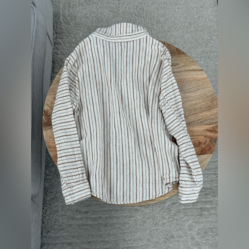 Rylee + Cru Striped Shirt - Picture 3 of 4